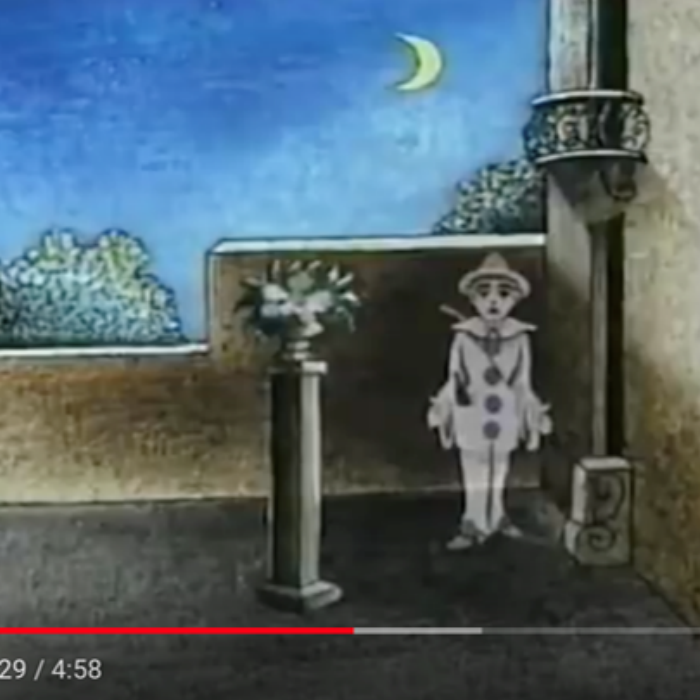 哀れなピエロ 1892年にシャルル・エミール・レイノーによって作られた世界初のアニメ映画。